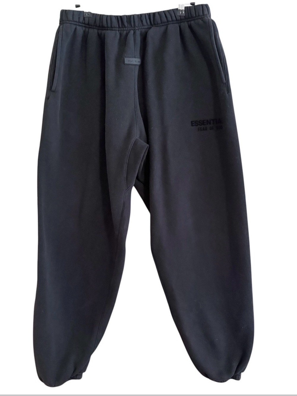 Essentials Men’s Black Fleece Joggers
